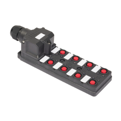 8 Port M12 Connection Box Z Range